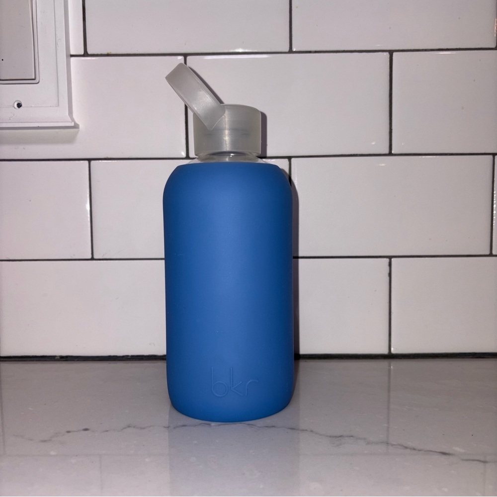 bkr Cobalt “Romeo” Silicone Glass Bottle